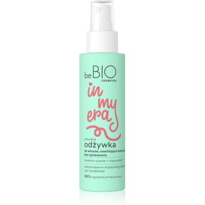 beBIO In My Era Natural Moisturizing & Balancing κοντίσιονερ χωρίς ξέβγαλμα σε σπρέι για κανονικά μαλλιά 100 ml beBIO In My Era Natural Moisturizing & Balancing κοντίσιονερ χωρίς ξέβγαλμα σε σπρέι για κανονικά μαλλιά 100 ml