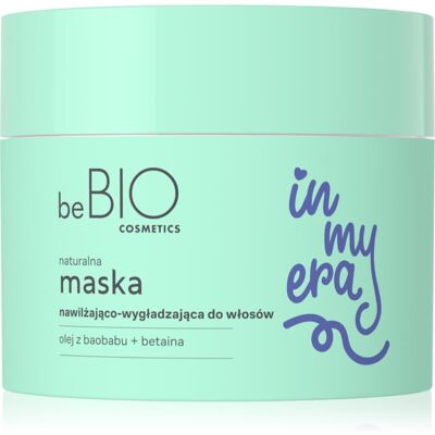 beBIO In My Era Moisturizing & Smoothing μάσκα βαθιάς ενυδάτωσης για εξομάλυνση μαλλιών 250 ml beBIO In My Era Moisturizing & Smoothing μάσκα βαθιάς ενυδάτωσης για εξομάλυνση μαλλιών 250 ml