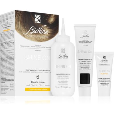 Bionike Shine On 6 Σκούρο Ξανθό, Θεραπεία Βαφής Μαλλιών, 1 Σετ - Θεραπεία Βαφής Μαλλιών Bionike Shine On 6 Σκούρο Ξανθό, Θεραπεία Βαφής Μαλλιών, 1 Σετ - Θεραπεία Βαφής Μαλλιών