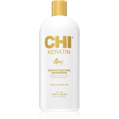 CHI Keratin Reconstructing Shampoo σαμπουάν με κερατίνη για ξηρά και ατίθασα μαλλιά 946 ml CHI Keratin Reconstructing Shampoo σαμπουάν με κερατίνη για ξηρά και ατίθασα μαλλιά 946 ml