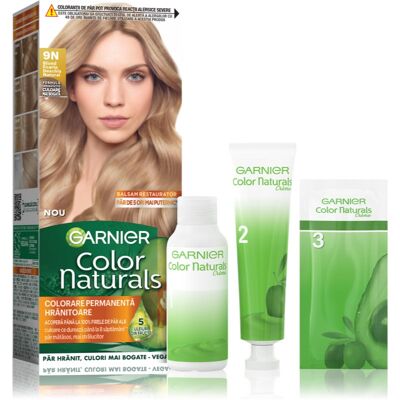 Garnier Color Naturals Creme βαφή μαλλιών απόχρωση 9N Blond Natural 1 τμχ Garnier Color Naturals Creme βαφή μαλλιών απόχρωση 9N Blond Natural 1 τμχ