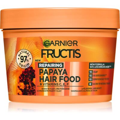 Garnier - Μάσκα μαλλιών με Παπαϊά - Για γυναίκες, 400 ml - Μάσκα μαλλιών Garnier - Μάσκα μαλλιών με Παπαϊά - Για γυναίκες, 400 ml - Μάσκα μαλλιών