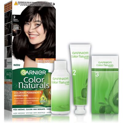 Garnier Color Naturals Creme βαφή μαλλιών απόχρωση 2.0 Soft Black 1 τμχ Garnier Color Naturals Creme βαφή μαλλιών απόχρωση 2.0 Soft Black 1 τμχ