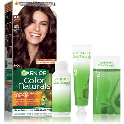 Garnier Color Naturals Creme βαφή μαλλιών απόχρωση 4.12 Cold Brown 1 τμχ Garnier Color Naturals Creme βαφή μαλλιών απόχρωση 4.12 Cold Brown 1 τμχ