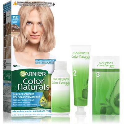 Garnier Color Naturals Creme βαφή μαλλιών απόχρωση 112 Blond Super 1 τμχ Garnier Color Naturals Creme βαφή μαλλιών απόχρωση 112 Blond Super 1 τμχ