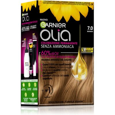 Garnier Olia μόνιμη βαφή μαλλιών απόχρωση 7.0 Biondo 1 τμχ Garnier Olia μόνιμη βαφή μαλλιών απόχρωση 7.0 Biondo 1 τμχ