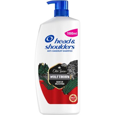 Head & Shoulders Old Spice Wolfthorn σαμπουάν κατά της πιτυρίδας 1000 ml Head & Shoulders Old Spice Wolfthorn σαμπουάν κατά της πιτυρίδας 1000 ml