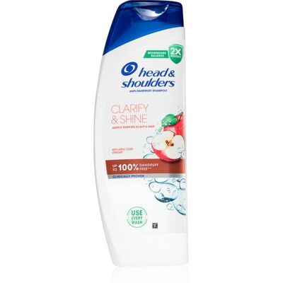 Head & Shoulders Clarify&Shine Σαμπουάν Μηλόξιδο - Unisex - 400ml Head & Shoulders Clarify&Shine Σαμπουάν Μηλόξιδο - Unisex - 400ml