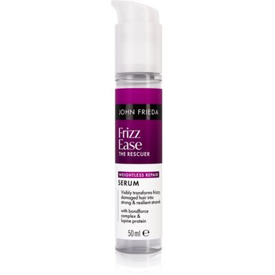 John Frieda Frizz Ease The Rescuer Weightless Repair Serum δυναμωτικός ορός για κατεστραμμένα μαλλιά 50 ml John Frieda Frizz Ease The Rescuer Weightless Repair Serum δυναμωτικός ορός για κατεστραμμένα μαλλιά 50 ml