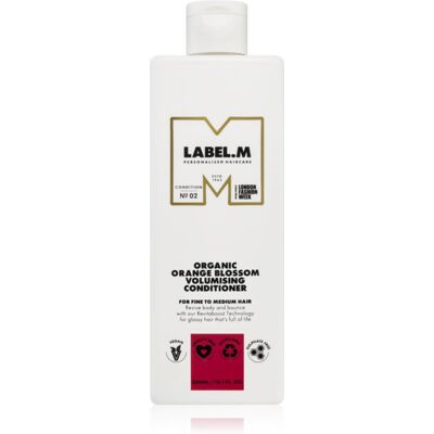 Conditioner με Βιολογικό Άνθος Πορτοκάλι Label.m - Μαλακτικά Conditioner με Βιολογικό Άνθος Πορτοκάλι Label.m - Μαλακτικά