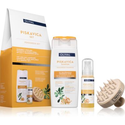 Olival Fenugreek σετ δώρου ενάντια στη τριχόπτωση Olival Fenugreek σετ δώρου ενάντια στη τριχόπτωση