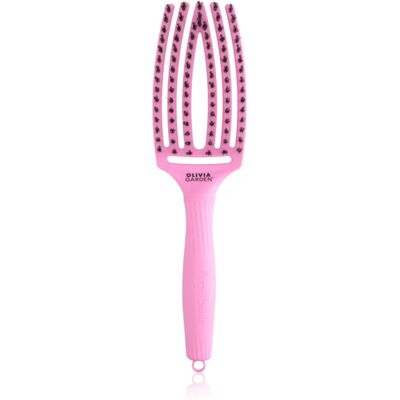 Olivia Garden Fingerbrush ThinkPink Boar & Nylon Pink Tokyo βούρτσα για τα μαλλιά 1 τμχ Olivia Garden Fingerbrush ThinkPink Boar & Nylon Pink Tokyo βούρτσα για τα μαλλιά 1 τμχ