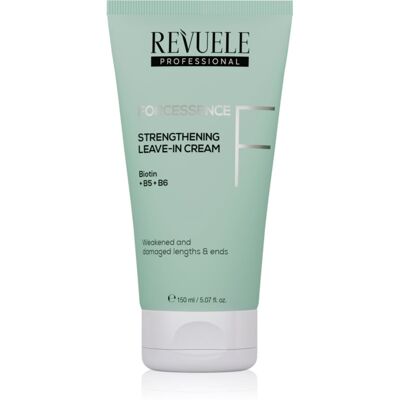 Revuele Professional Forcessence Strengthening κρέμα χωρίς ξέβγαλμα για κατεστραμμένα και εύθραυστα μαλλιά 150 ml Revuele Professional Forcessence Strengthening κρέμα χωρίς ξέβγαλμα για κατεστραμμένα και εύθραυστα μαλλιά 150 ml
