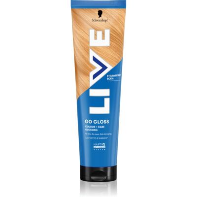Schwarzkopf LIVE Colour + Care θρεπτική τονωτική μάσκα για τα μαλλιά απόχρωση Strawberry Soda 150 ml Schwarzkopf LIVE Colour + Care θρεπτική τονωτική μάσκα για τα μαλλιά απόχρωση Strawberry Soda 150 ml