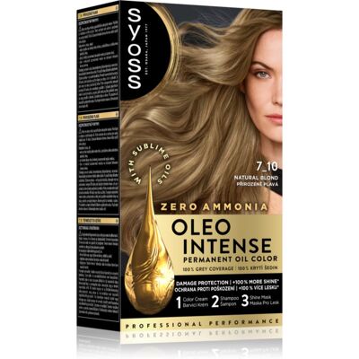 Μόνιμη βαφή μαλλιών Natural Blond Syoss Oleo Intense Μόνιμη βαφή μαλλιών Natural Blond Syoss Oleo Intense
