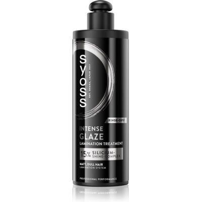 Syoss Intense Glaze Lamination Treatment εντατική φροντίδα Για λάμψη και απαλότητα μαλλιών 200 ml Syoss Intense Glaze Lamination Treatment εντατική φροντίδα Για λάμψη και απαλότητα μαλλιών 200 ml