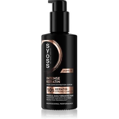 Syoss Intense Keratin ορός χωρίς ξέβγαλμα για πολύ κατεστραμμένα μαλλιά 100 ml Syoss Intense Keratin ορός χωρίς ξέβγαλμα για πολύ κατεστραμμένα μαλλιά 100 ml