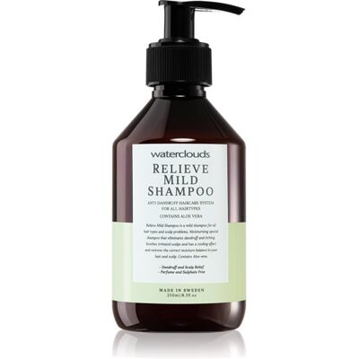 Waterclouds Relieve Mild Shampoo - Αντι-πιτυρίδα, Ανακουφιστικό, Δροσερό Waterclouds Relieve Mild Shampoo - Αντι-πιτυρίδα, Ανακουφιστικό, Δροσερό