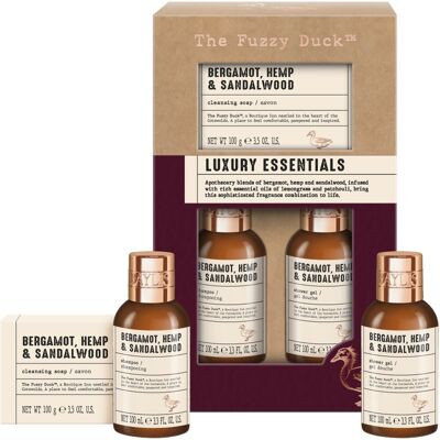 Baylis & Harding The Fuzzy Duck Bergamot, Hemp & Sandalwood σετ δώρου για άντρες Baylis & Harding The Fuzzy Duck Bergamot, Hemp & Sandalwood σετ δώρου για άντρες