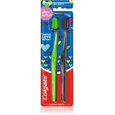 Οδοντόβουρτσες Colgate Duo Love - Unisex, 2 τεμ Οδοντόβουρτσες Colgate Duo Love - Unisex, 2 τεμ