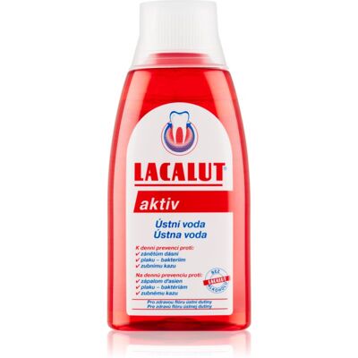 Lacalut Aktiv στοματικό διάλυμα - Φρέσκια αναπνοή & Υγιή ούλα Lacalut Aktiv στοματικό διάλυμα - Φρέσκια αναπνοή & Υγιή ούλα