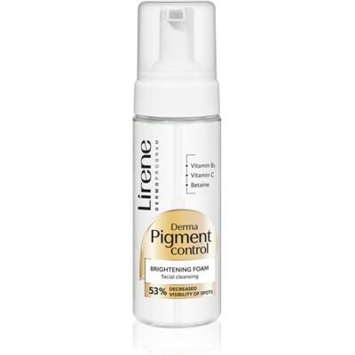 Lirene Derma Pigment Control Brightening Foam λαμπρυντικός καθαριστικός αφρός για την υπερχρωμάτωση της επιδερμίδας 150 ml Lirene Derma Pigment Control Brightening Foam λαμπρυντικός καθαριστικός αφρός για την υπερχρωμάτωση της επιδερμίδας 150 ml