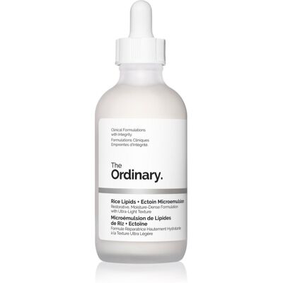 The Ordinary Rice Lipids + Ectoin Microemulsion ελαφρύ ενυδατικό γαλάκτωμα για να καταπραύνει την επιδερμίδα πρόσωπου 120 ml The Ordinary Rice Lipids + Ectoin Microemulsion ελαφρύ ενυδατικό γαλάκτωμα για να καταπραύνει την επιδερμίδα πρόσωπου 120 ml