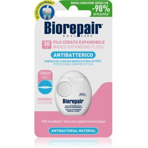 Biorepair Dental Floss Waxed Expanding κέρινο οδοντικό νήμα για ευαίσθητα ούλα Pink 30 μ Biorepair Dental Floss Waxed Expanding κέρινο οδοντικό νήμα για ευαίσθητα ούλα Pink 30 μ