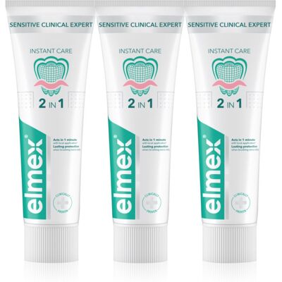 Elmex Sensitive Clinical Expert οδοντόκρεμα για ευαίσθητα δόντια 3x75 ml Elmex Sensitive Clinical Expert οδοντόκρεμα για ευαίσθητα δόντια 3x75 ml