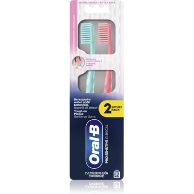 Oral-B Pro-Sensitive Clinical οδοντόβουρτσα 2 τμχ Oral-B Pro-Sensitive Clinical οδοντόβουρτσα 2 τμχ