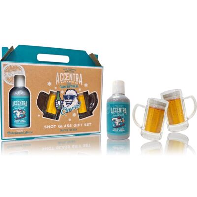Accentra The Winter Brew Shot Glass Gift Set σετ δώρου για άντρες Accentra The Winter Brew Shot Glass Gift Set σετ δώρου για άντρες