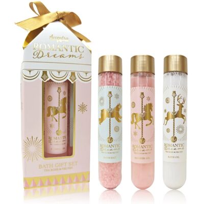 Accentra Romantic Dreams Bath Gift Set σετ δώρου για το μπάνιο 1 τμχ Accentra Romantic Dreams Bath Gift Set σετ δώρου για το μπάνιο 1 τμχ