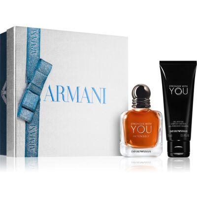 Giorgio Armani Emporio Stronger With You Intensely σετ δώρου για άντρες Giorgio Armani Emporio Stronger With You Intensely σετ δώρου για άντρες
