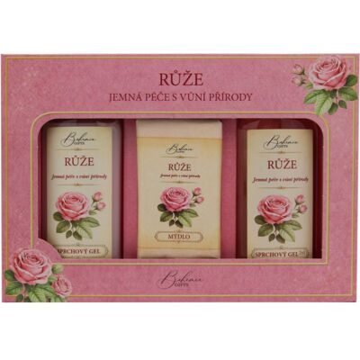 Bohemia Gifts Roses σετ δώρου για το ντούζ Bohemia Gifts Roses σετ δώρου για το ντούζ