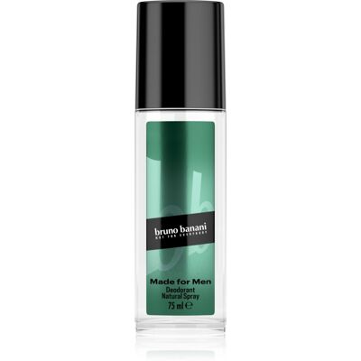 Bruno Banani Made for Men αποσμητικό με ψεκασμό για άντρες 75 ml Bruno Banani Made for Men αποσμητικό με ψεκασμό για άντρες 75 ml