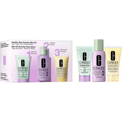 Clinique Mini Kit Healthy Skin Routine Skin Type 2 σετ δώρου για γυναίκες Clinique Mini Kit Healthy Skin Routine Skin Type 2 σετ δώρου για γυναίκες