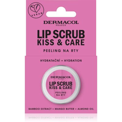 Dermacol Kiss & Care απολέπιση για τα χείλη από μπαμπού αρώματα Red Fruit 12 ml Dermacol Kiss & Care απολέπιση για τα χείλη από μπαμπού αρώματα Red Fruit 12 ml