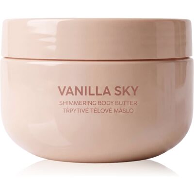Dermacol Vanilla Sky βούτυρο σώματος για αστραφτερή λάμψη 200 ml Dermacol Vanilla Sky βούτυρο σώματος για αστραφτερή λάμψη 200 ml