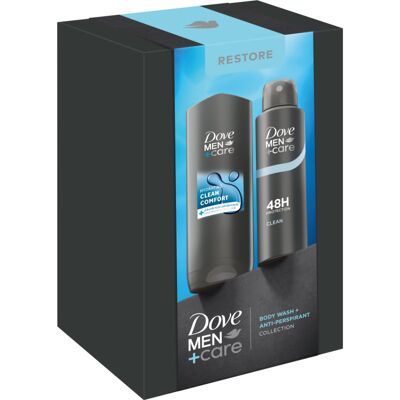 Dove Men+Care Restore σετ δώρου για άντρες Dove Men+Care Restore σετ δώρου για άντρες