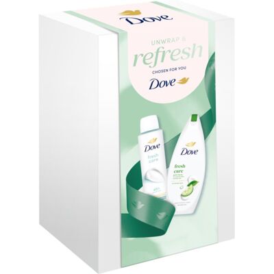 Dove Unwrap & Refresh σετ δώρου για γυναίκες Dove Unwrap & Refresh σετ δώρου για γυναίκες