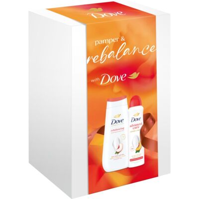 Dove Pamper & Rebalance σετ δώρου για γυναίκες Dove Pamper & Rebalance σετ δώρου για γυναίκες