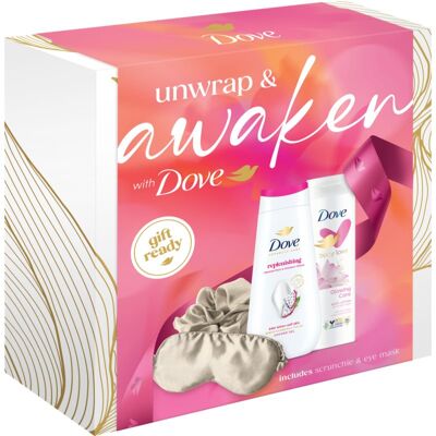 Dove Unwrap & Awaken σετ δώρου για γυναίκες Dove Unwrap & Awaken σετ δώρου για γυναίκες