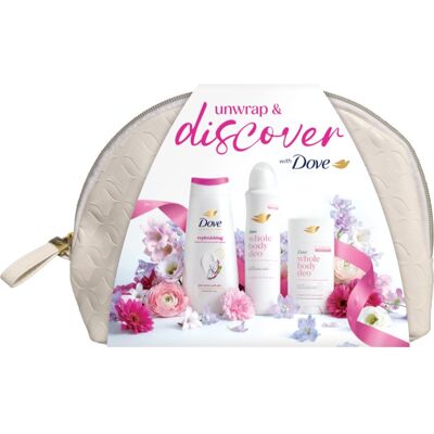 Dove Unwrap & Discover σετ δώρου για γυναίκες Dove Unwrap & Discover σετ δώρου για γυναίκες
