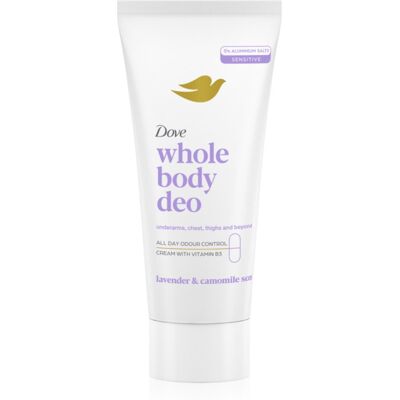 Dove Lavender & Chamomile κρεμώδες αποσμητικό για το σώμα 75 ml Dove Lavender & Chamomile κρεμώδες αποσμητικό για το σώμα 75 ml