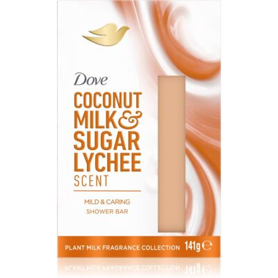 Dove Milk & Sugar Lychee καθαριστικό στερεό σαπούνι 141 γρ Dove Milk & Sugar Lychee καθαριστικό στερεό σαπούνι 141 γρ