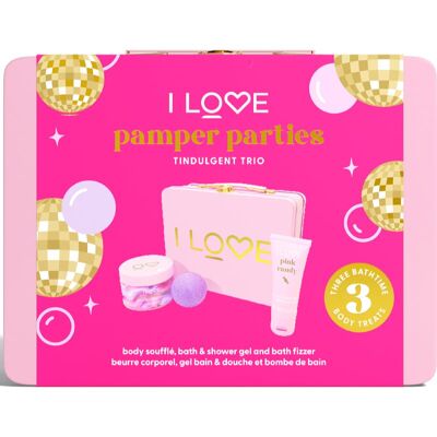 I love... Pamper Parties Tindulgent Trio - Δώρο σετ για γυναίκες I love... Pamper Parties Tindulgent Trio - Δώρο σετ για γυναίκες