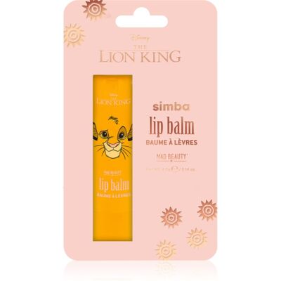Mad Beauty Lion King Simba Βάλσαμο για χείλη με ενυδατικό αποτέλεσμα 4 γρ Mad Beauty Lion King Simba Βάλσαμο για χείλη με ενυδατικό αποτέλεσμα 4 γρ