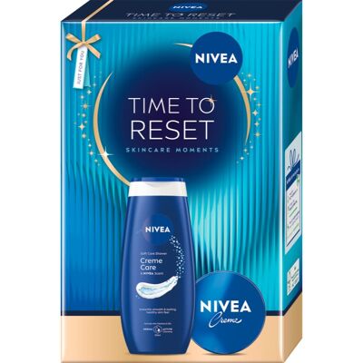 NIVEA Time to Reset σετ δώρου για θρέψη και ενυδάτωση NIVEA Time to Reset σετ δώρου για θρέψη και ενυδάτωση