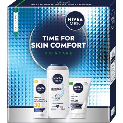 NIVEA MEN Time for Skin Comfort σετ δώρου Για πρόσωπο και σώμα NIVEA MEN Time for Skin Comfort σετ δώρου Για πρόσωπο και σώμα
