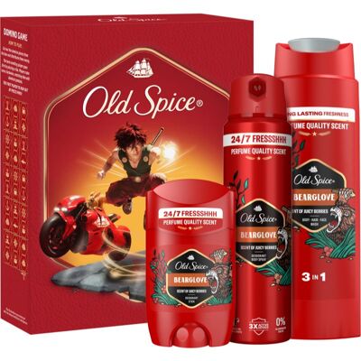Old Spice Bearglove Anime σετ δώρου για άντρες Old Spice Bearglove Anime σετ δώρου για άντρες
